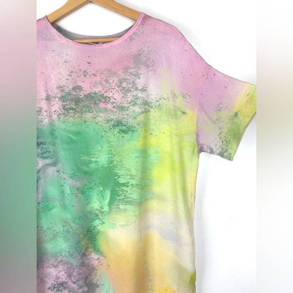 The Kit. Maya Dress Pastel Fog - Picture 4 of 10